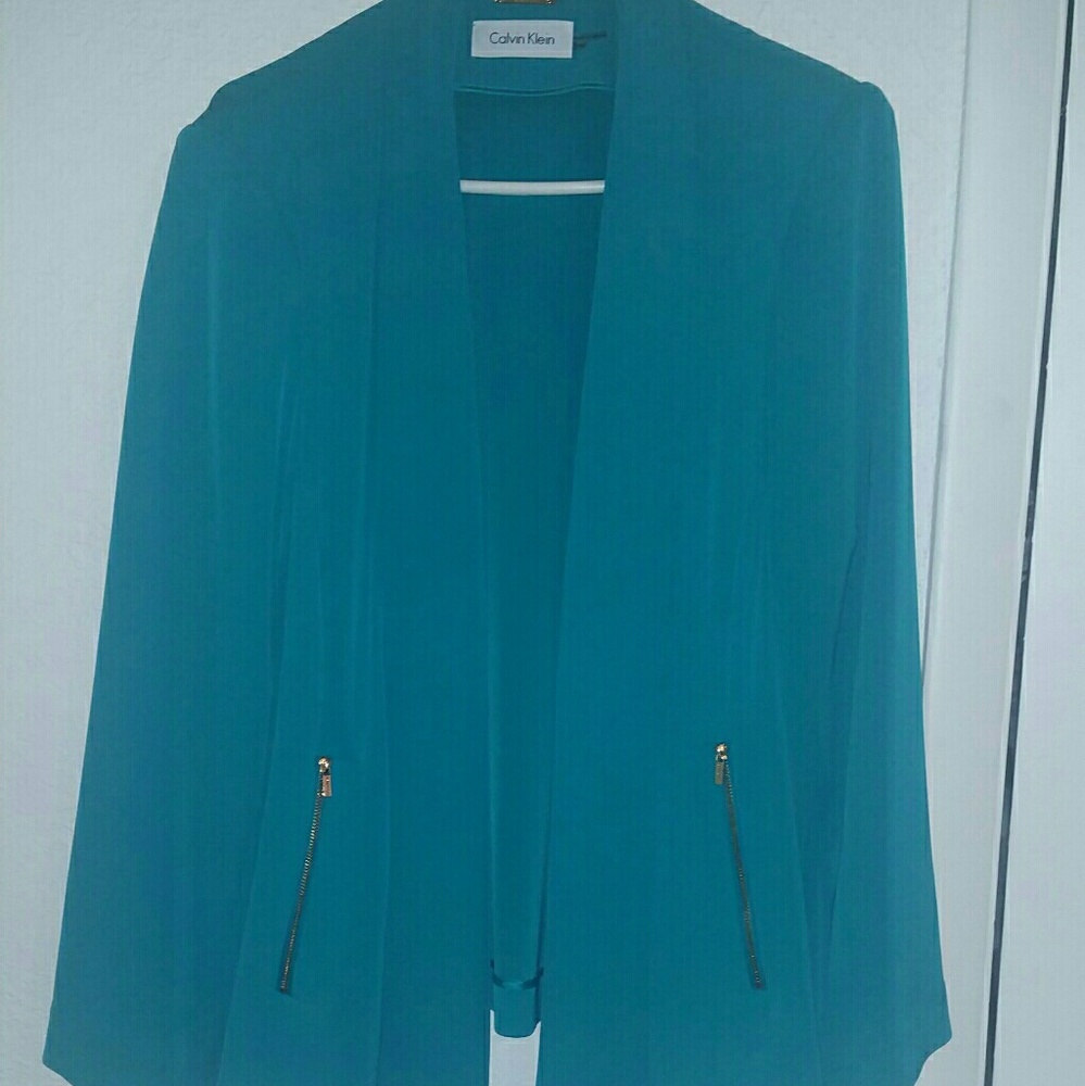 Calvin Klein Teal Jacket